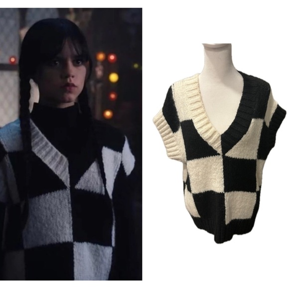 Zara Sweaters - ASO Wednesday Adams Zara Sweater Very Rare